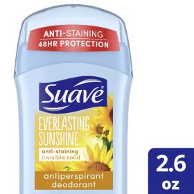Suave Antiperspirant Deodorant Everlasting Sunshine, 2.6 oz