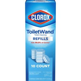 Clorox ToiletWand Disinfecting Refills, Disposable Wand Heads - 10 ct