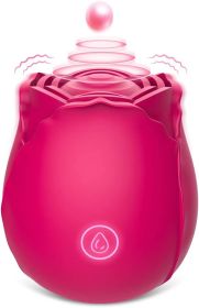 Rose Sex Toy for Women-Sucking Sex Stimulator for Women , G Spot Dildo Vibrator for Clitoral Nipple Stimulation