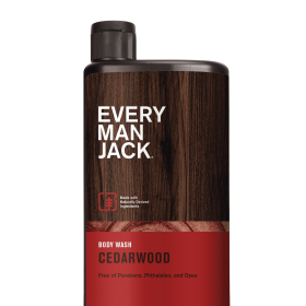 Every Man Jack Cedarwood Hydrating Mens Body Wash for All Skin Types - 16.9oz