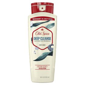 Old Spice Men's Liquid Body Wash Deep Cleanse with Deep Sea Minerals, All Skin Types, 18 fl oz