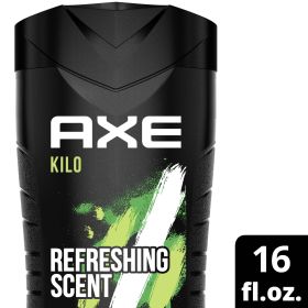 Axe Kilo Refreshing Long Lasting Body Wash, Kaffir Lime and Coconut, 16 fl oz