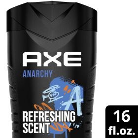 Axe Anarchy Refreshing Long Lasting Body Wash, Dark Pomegranate and Sandalwood, 16 fl oz