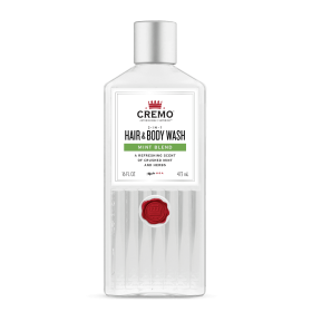 Cremo Body Wash 2-in-1, Mint Blend, 16 fl oz