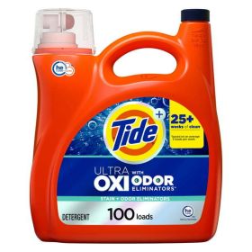 Tide Ultra OXI with Odor Eliminators Liquid Laundry Detergent;  154 oz.