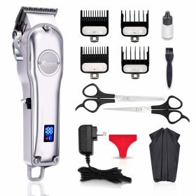 Men Hair Trimmer 3 in 1 IPX7 Waterproof Beard Trimmer Grooming Kit Cordless Hair Clipper for Women & Children LED Display USB Rechargeable Amazon Bann