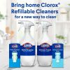 Clorox Multi-Purpose Cleaner System Starter Kit 1 Bottle and 1 Refill, Crisp Lemon 1.13 fl oz