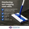 Clorox Scentiva Disinfecting Wet Mop Pads, Tuscan Lavender and Jasmine, 48 Count, 2 Pack