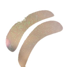 Reusable Eyelash Grafting Isolation Eye Patch (Option: Pair-Transparent Sequins)