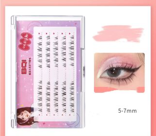 One Piece Natural Thick False Eyelashes One Piece (Option: Small crescent 5rows)