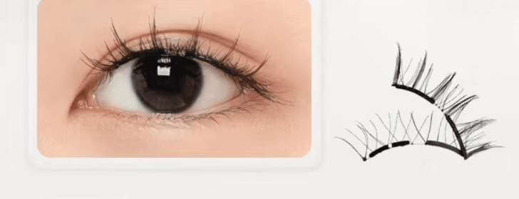 Soft Magnetic Suction And Dense C Curling Eyelashes (Option: Cold Mist Black-21.5mm)