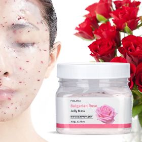 Beauty Salon Soft Mask Powder Rose Hyaluronic Acid Lavender Hydrating And Brightening Moisturizing 300g Mask Powder (Option: Rose)