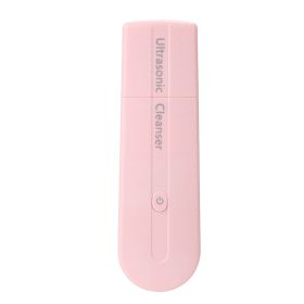 Household Ultrasonic Electric Pore Cleanser Pore Cleaning Beauty Instrument (Option: Pink-USB Charging)