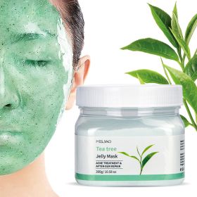 Beauty Salon Soft Mask Powder Rose Hyaluronic Acid Lavender Hydrating And Brightening Moisturizing 300g Mask Powder (Option: Essential Tea Tree Oil)