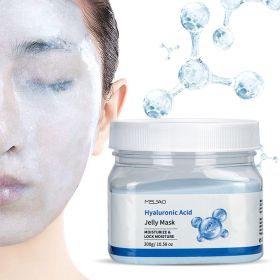Beauty Salon Soft Mask Powder Rose Hyaluronic Acid Lavender Hydrating And Brightening Moisturizing 300g Mask Powder (Option: Hyaluronic Acid)