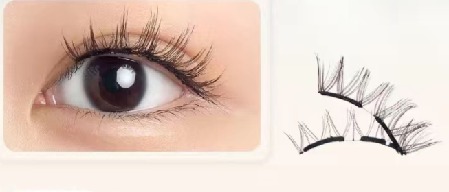 Soft Magnetic Suction And Dense C Curling Eyelashes (Option: Maple Leaf Brown-21.5mm)