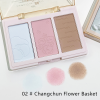 Cha Li Hua Nai three color contouring powder tray