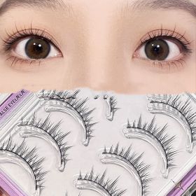 One Piece Natural Thick False Eyelashes One Piece (Option: Devil model)
