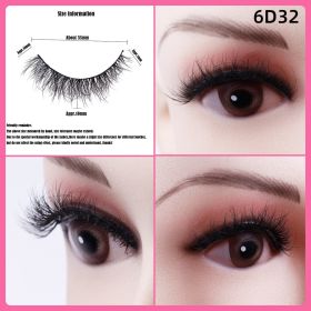 5 Pairs Of Thick False Eyelashes (Option: Style32)