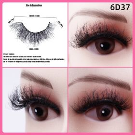 5 Pairs Of Thick False Eyelashes (Option: Style37)