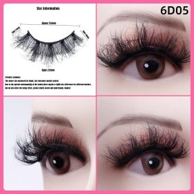5 Pairs Of Thick False Eyelashes (Option: Style05)