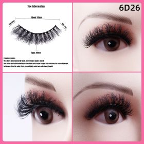 5 Pairs Of Thick False Eyelashes (Option: Style26)