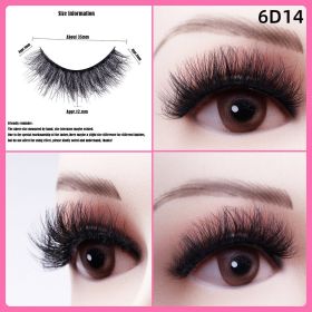 5 Pairs Of Thick False Eyelashes (Option: Style14)