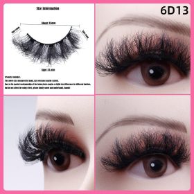 5 Pairs Of Thick False Eyelashes (Option: Style13)