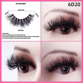 5 Pairs Of Thick False Eyelashes (Option: Style20)