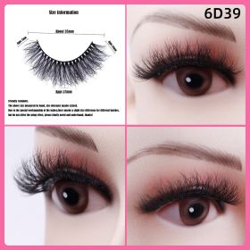 5 Pairs Of Thick False Eyelashes (Option: Style39)