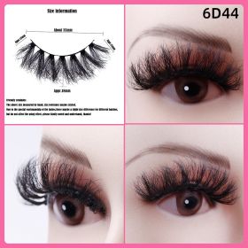 5 Pairs Of Thick False Eyelashes (Option: Style44)